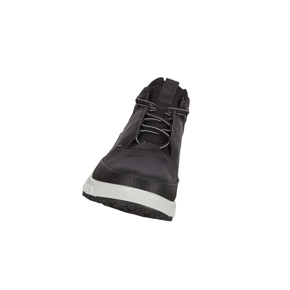 Women's Ecco Multi-vent Outdoor Sneakers Black | Canada 226XYU